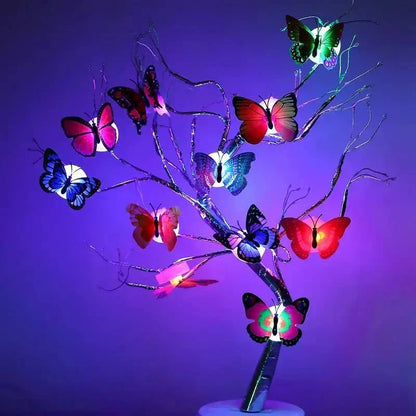 6 PCS ,LED Butterfly Night Light Pack Of (6 Pcs)