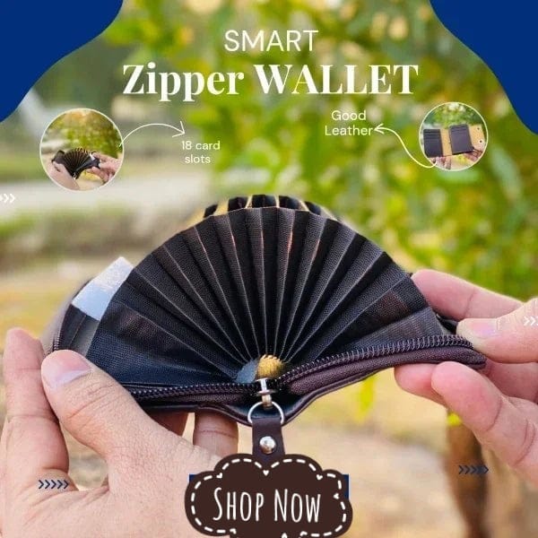 Zipper Smart Wallet Free Home Delivery